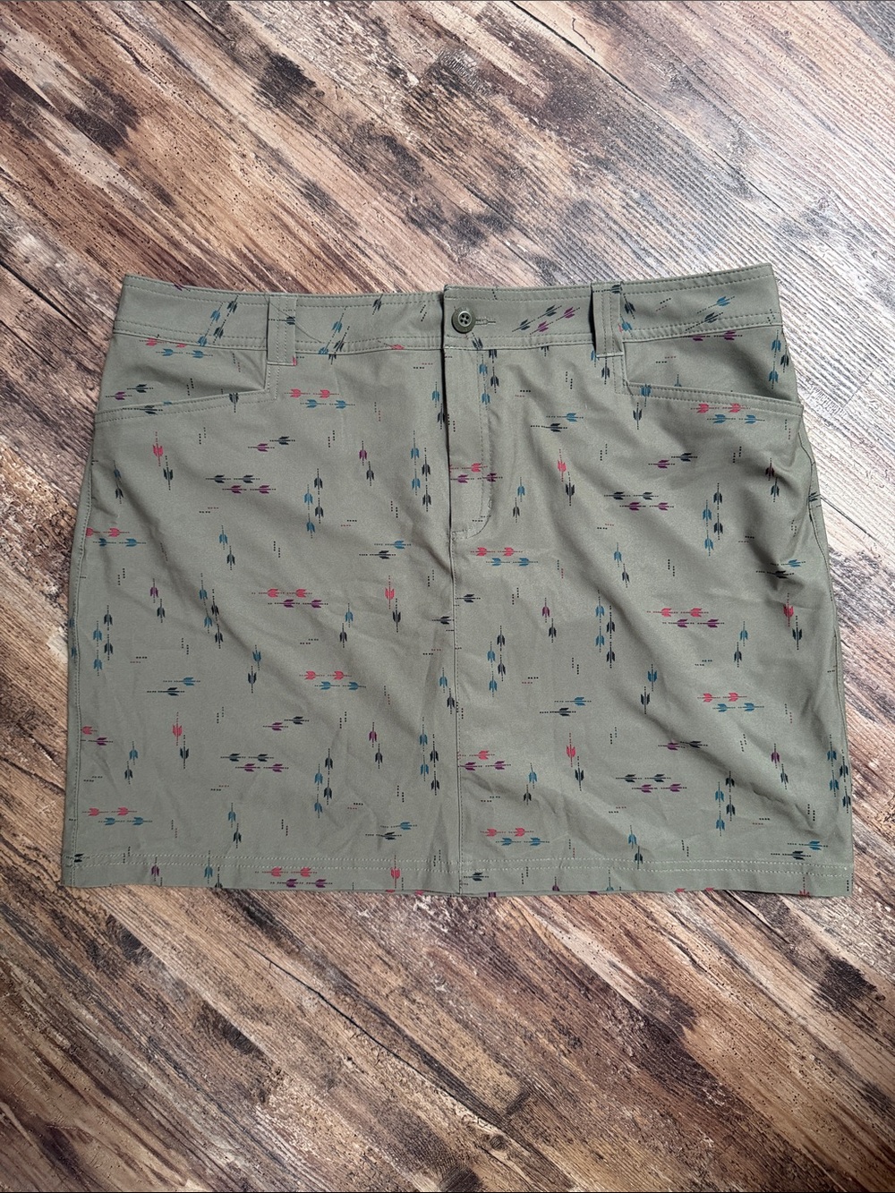 Eddie Bauer Printed Horizon Skort
